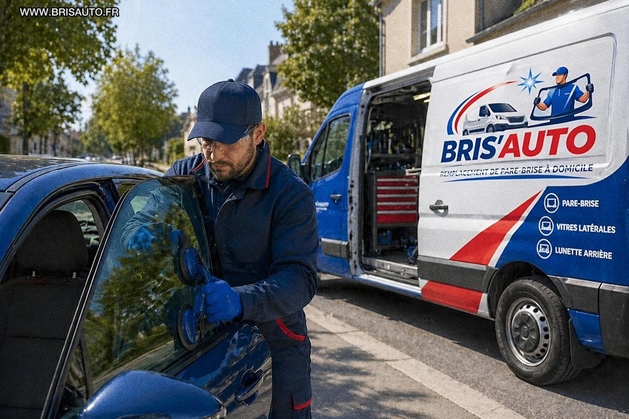 Remplacement de vitre latérale